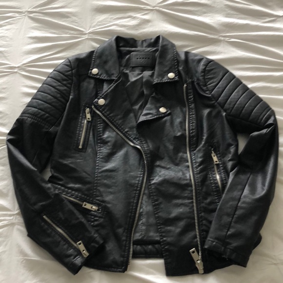 Blank NYC Jackets & Blazers - BlankNYC black leather moto jacket